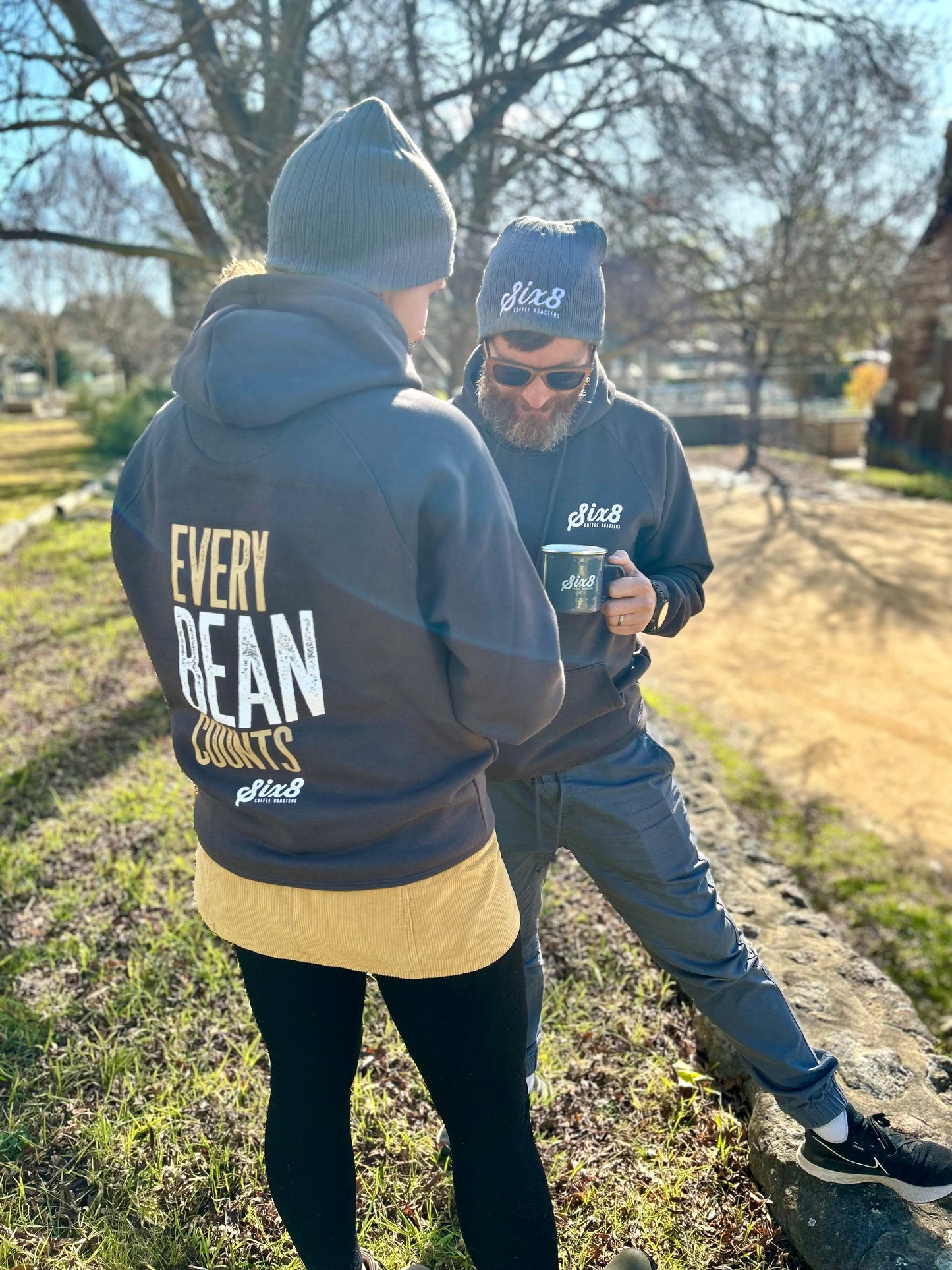 Six8 "Every Bean Counts" Hoodie - Unisex